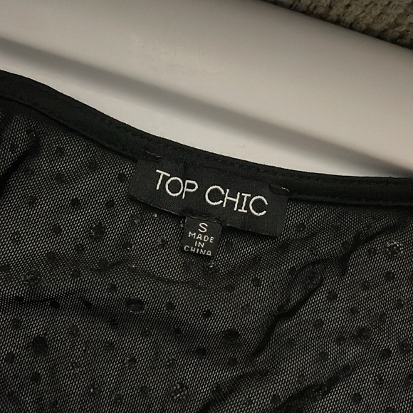 Rhinestone long sleeve top - Picture 4 of 4